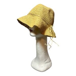 Straw Bucket Hat